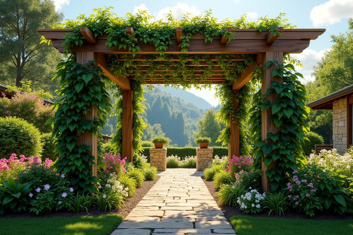 pergola bois